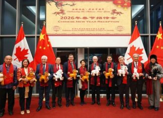驻加拿大使馆隆重举办“温暖迎春·共庆中国年”2026年春节招待会